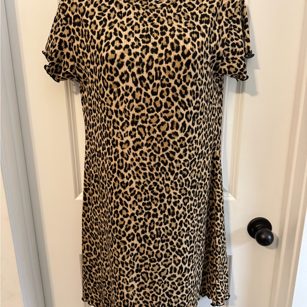 Good Luck Gem Animal Print Blouse